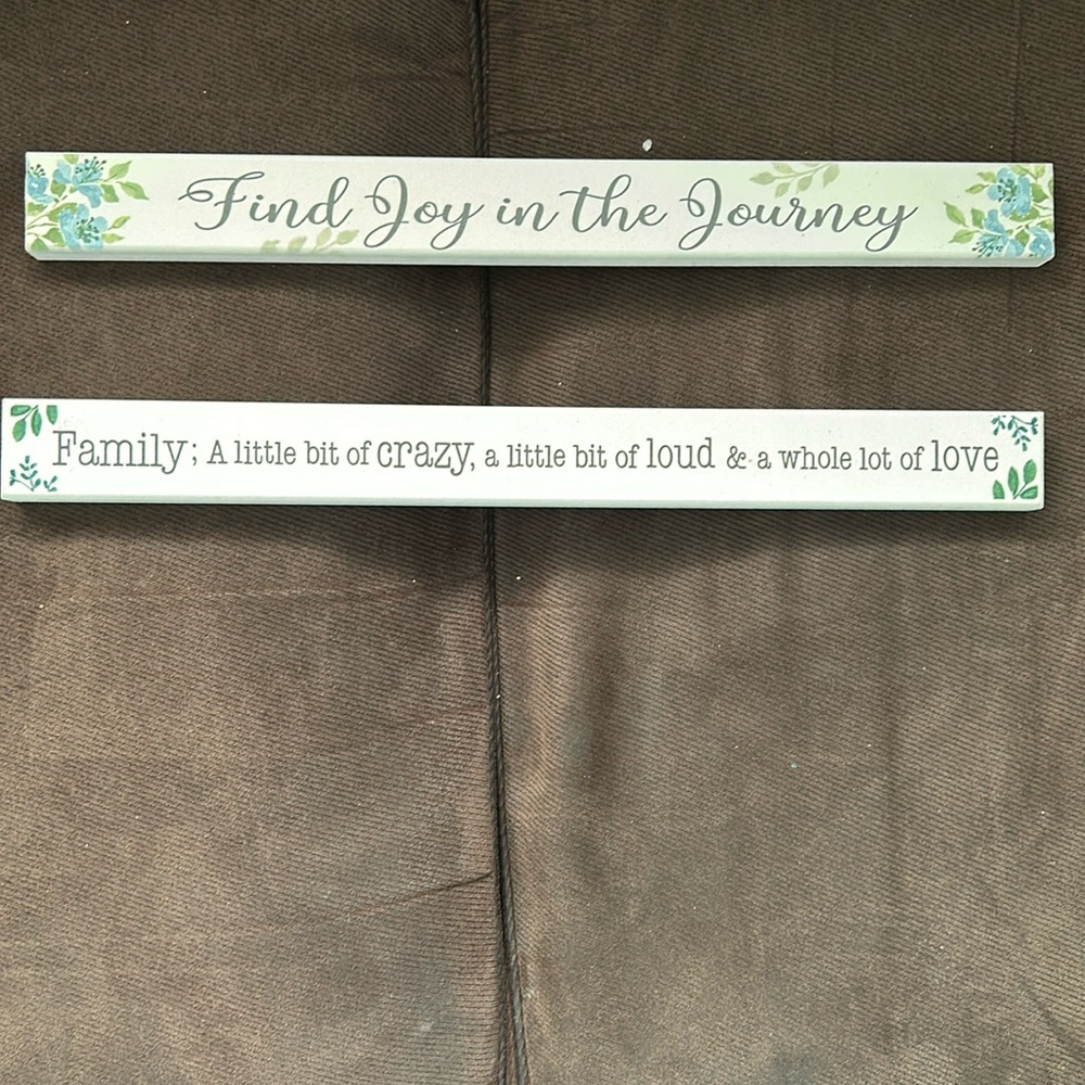 Decor for the house with cute sayings
